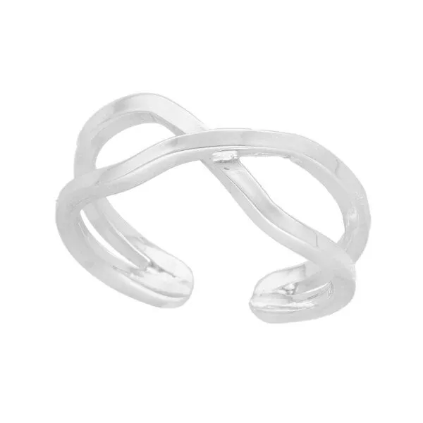 pakilia pakilia Silber Ring Buchstabe X Fair-Trade und handmade – Produktbild 2 von 4