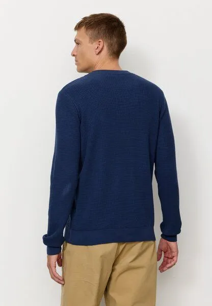 recolution Herren Strickpullover aus Bio-Baumwolle - LUPIN - recolution, Navy (blau), – Produktbild 1 von 4