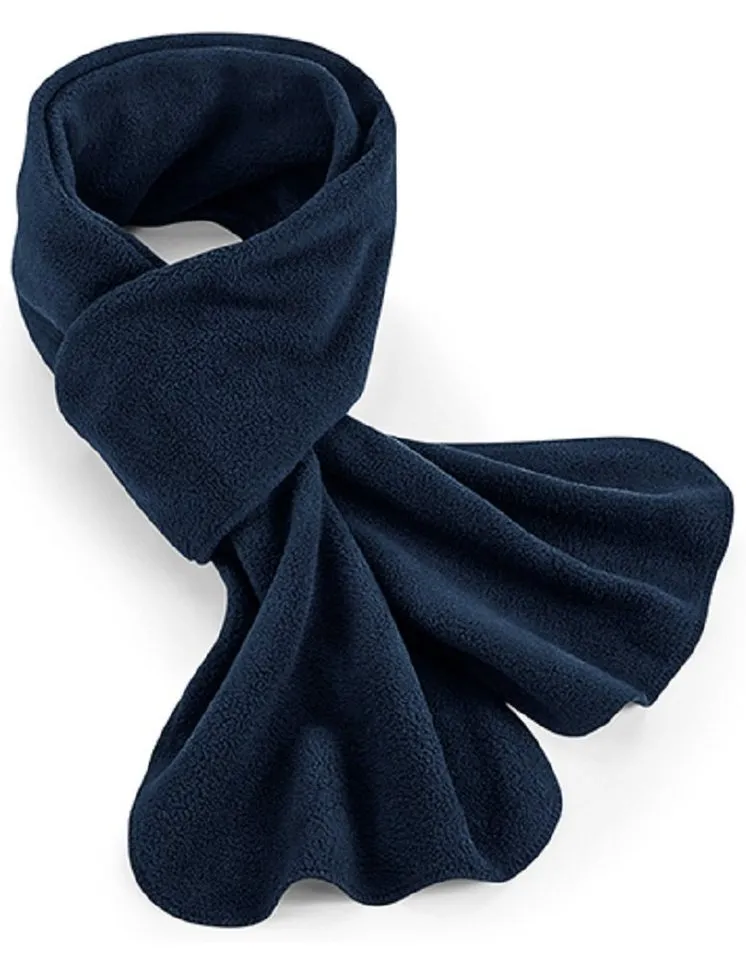 Beechfield Beechfield Fleeceschal warmer Damen Fleece Schal / Winterschal - 170 x 25 cm, Antipilling-Oberfläche, Blau, – Produktbild 1 von 2