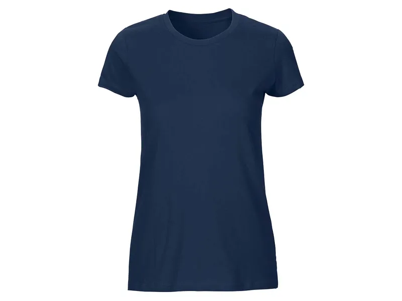 Neutral Neutral Bio-Damen-T-Shirt mit Rundhalsausschnitt dunkelblau, Gr. L – Produktbild 1 von 2
