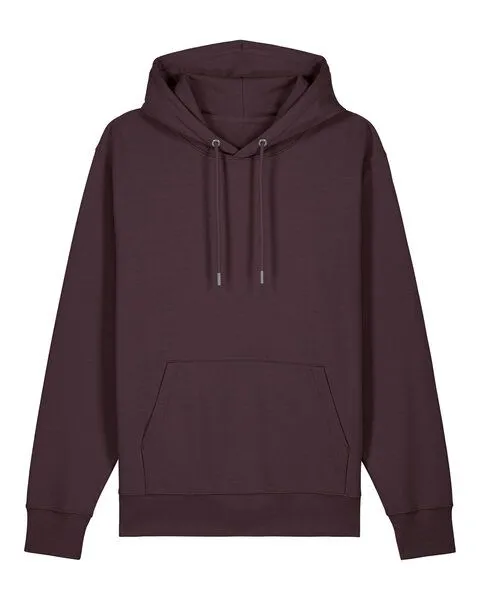 Greenspired Greenspired Nachhaltiger Unisex-Hoody aus 100 % Bio-Baumwolle 350g/m², Rotbraun, – Produktbild 1 von 1