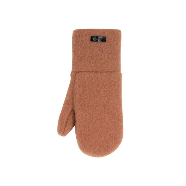 Pure Pure Pure Pure Merino-Fleece Fäustlinge GOTS, Mocha (braun), – Produktbild 1 von 1