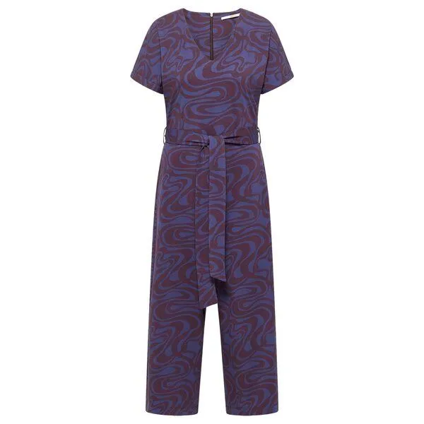 LANIUS LANIUS Jumpsuit Print Swirl, Dark berry, – Produktbild 1 von 4