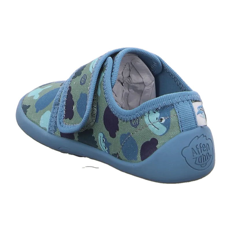 Affenzahn Affenzahn Baumwolle Movy Hai für Kinder, blau, Größe 31 EU, Blau, – Produktbild 3 von 8