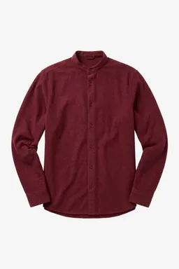 KnowledgeCotton Apparel KnowledgeCotton Apparel Herren vegan Hemd Arch Regular Flanell Burgund – Produktbild 1 von 1