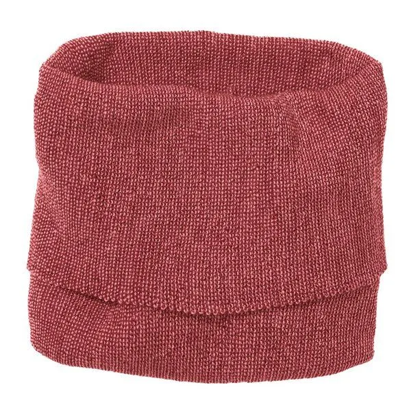 Disana Disana Loop Schal bio Merino Wolle Kinder, Bordeaux-rosé, – Produktbild 4 von 4