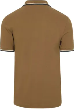 Fred Perry Fred Perry Polo Twin Tipped M3600 Braun Z60 - Größe L – Produktbild 1 von 1