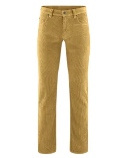 HempAge Hempage Herren vegan Hose Aus Cord Dijon Gelb – Produktbild 1 von 1