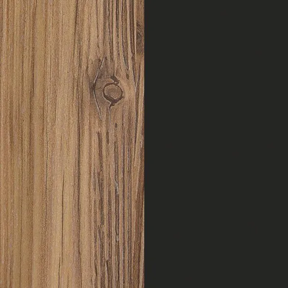 Home affaire Sideboard Olin, Breite 220cm, Beige|schwarz, – Produktbild 5 von 5