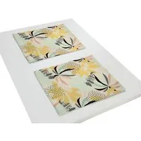 Nature by Adam Nature by Adam Tischset 2er Pack aus 100% Bio-Baumwolle - Made in Germany - Jungle, Gelb, – Produktbild 1 von 1