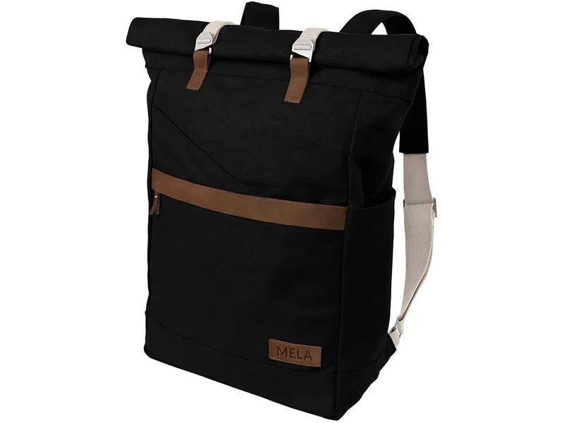 MELA Rucksack ansvar I | von MELA | Fairtrade & GOTS zertifiziert, Schwarz, – Produktbild 1 von 5