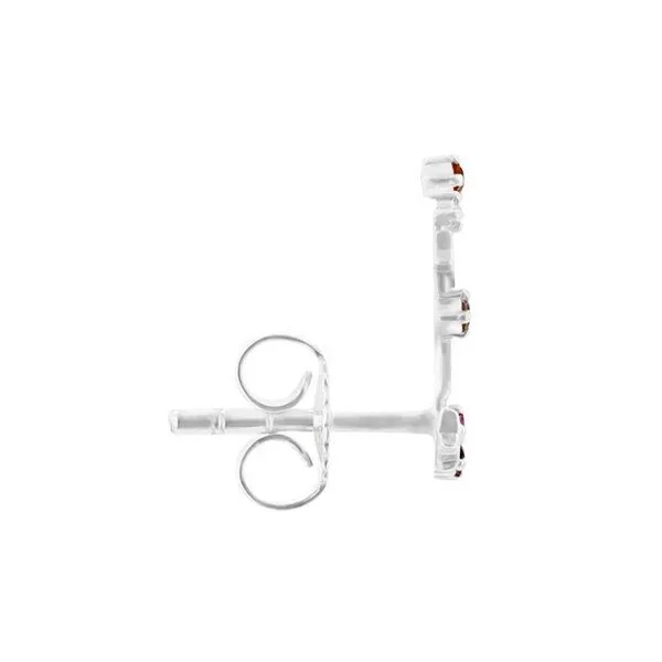 Eppi Eppi Ohrringe mit Sternzeichen Capricorn, Weiss, – Produktbild 3 von 4