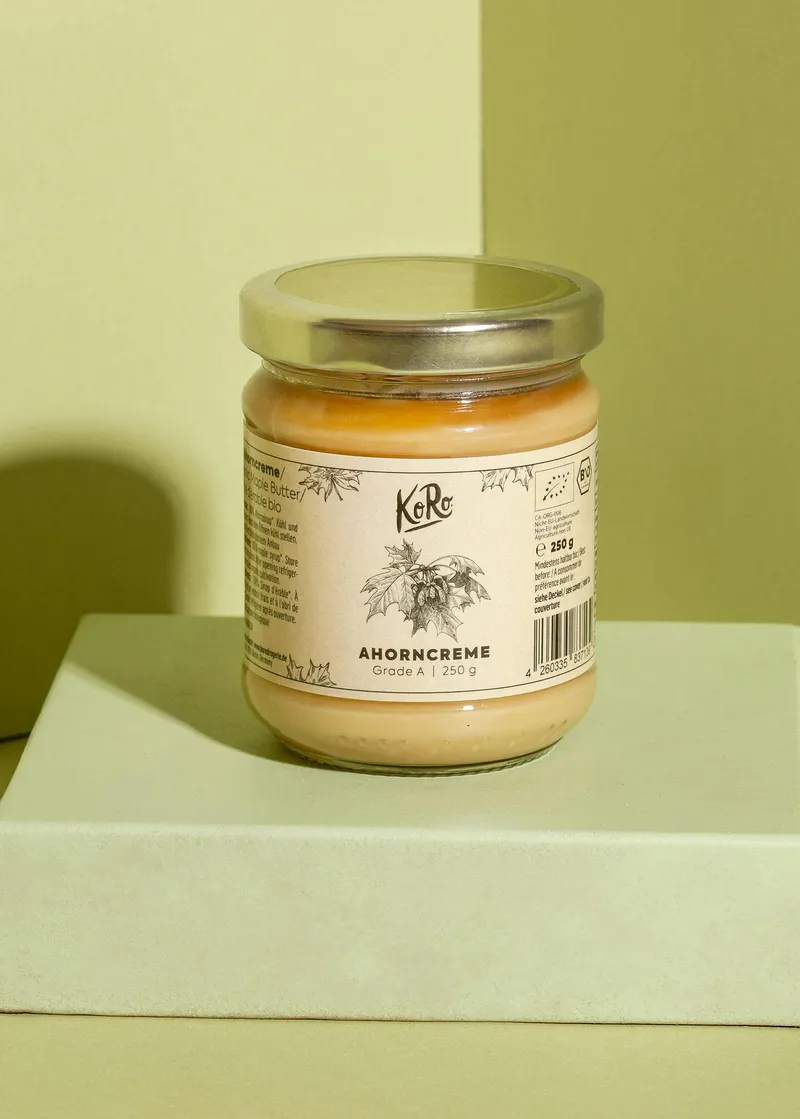 KoRo Bio Ahorncreme 250 g – Produktbild 2 von 5