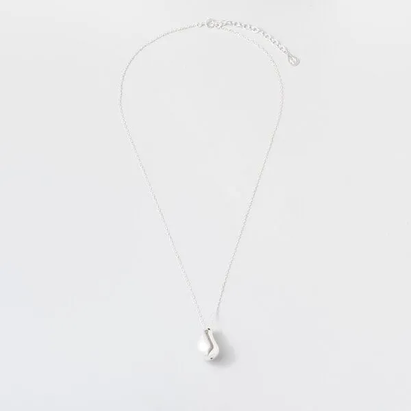 fejn jewelry fejn jewelry Kette 'big drop', Silber, – Produktbild 1 von 6