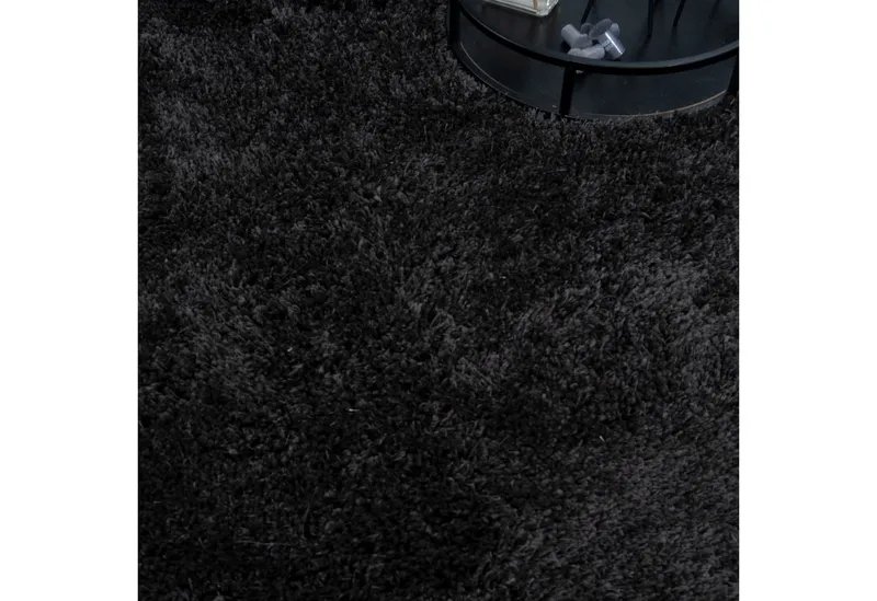Consilio Concept Designteppich MONA Teppich Wohnzimmer Hochflor Shaggy langflorig handgefertigt, Grau, – Produktbild 2 von 4