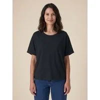Kultgut Kultgut Biofair & Vegan Oversize T-Shirt aus 100% feiner Biobaumwolle, Schwarz, – Produktbild 1 von 1