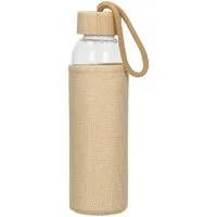 elasto elasto Glasflasche mit Hülle "Natural" - Trinkflasche & Hülle für jeden Tag – Produktbild 1 von 1
