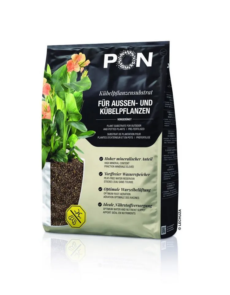 Lechuza® Lechuza® Pflanzgranulat Lechuza Terrapon Pflanzsubstrat für Außenpflanzen – Produktbild 1 von 1