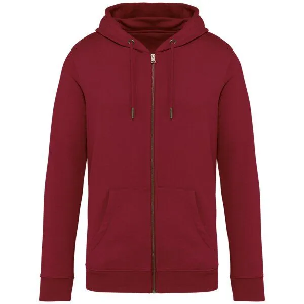Greenspired Greenspired Umweltfreundliches Unisex Kapuzensweatshirt mit Zip 350 g/m² XXS - 4 XL, Hibiskus, – Produktbild 1 von 1