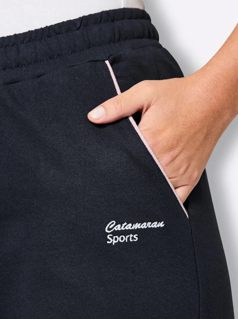 Catamaran Sports Freizeithose marine-rosé, Marine-rosé, – Produktbild 2 von 2