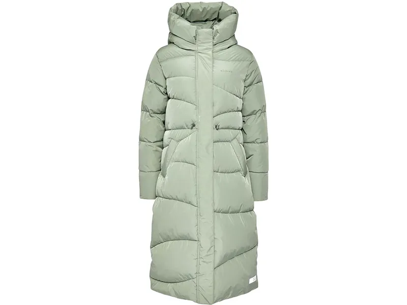 Mazine MAZINE Damen-Steppmantel "Wanda" mit Rippenbündchen, sea green, Gr. L – Produktbild 1 von 1