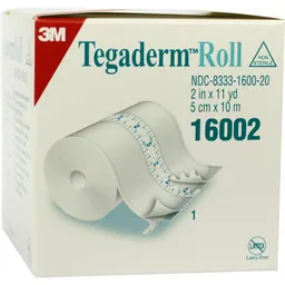 Solventum Germany TEGADERM 3M Pflaster 5 cmx10 m Rolle 16002 1 St Pflaster – Produktbild 1 von 1