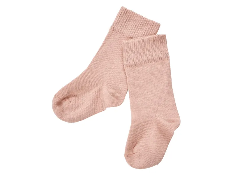 grödo Baby Kniestrümpfe Bio-Baumwolle misty rose Gr.02, Rosa, – Produktbild 1 von 1
