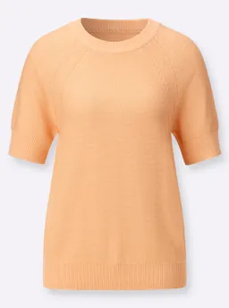 Witt Kurzarmpullover apricot – Produktbild 1 von 1