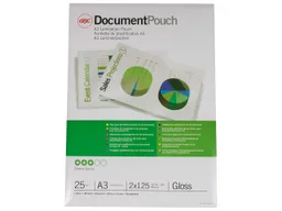 GBC 25 GBC Laminiertaschen A3 2x125 µ – Produktbild 1 von 1