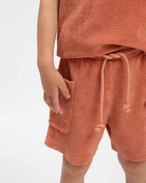MATONA Matona Weiche Frottee Shorts für Kinder / Terry Pants, Cedarwood, – Produktbild 4 von 4