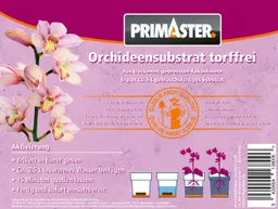 Primaster Spezialerde Primaster Orchideensubstrat torffrei Brikett für 5, Torffrei – Produktbild 1 von 1