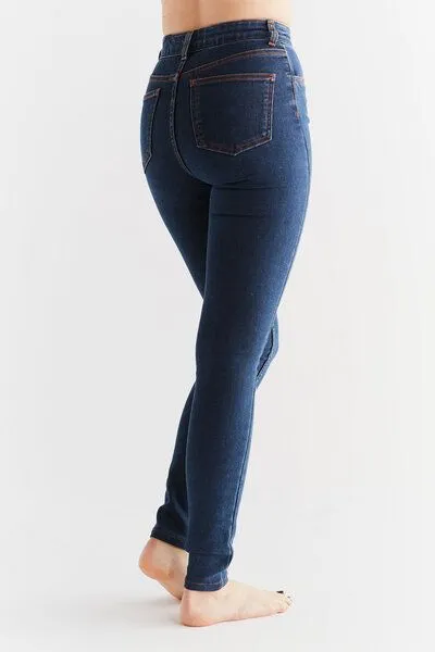 Evermind Evermind W's Warm Skinny Fit-WD1026, Colony blue, – Produktbild 5 von 5