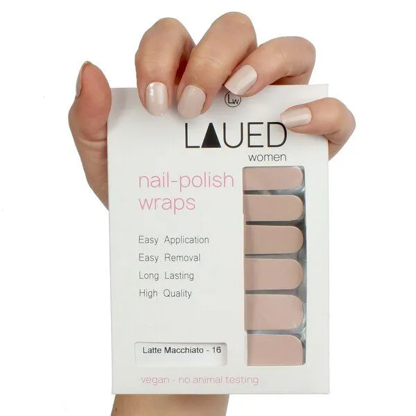 Vargu Vargu LAUED vegane Nagelfolien solid, Brown, – Produktbild 1 von 4