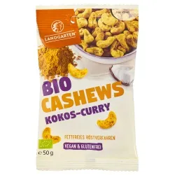 Landgarten Landgarten Cashewkerne mit Kokos & Curry – Produktbild 2 von 2