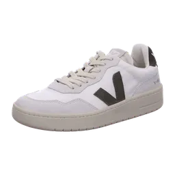 Veja Veja Herren-Sneaker V-90 B-Mesh White Kaki – Produktbild 1 von 1