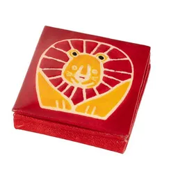 El Puente El Puente Mini-Geldbörse "Löwe" | Fair Trade & Handmade aus Indien – Produktbild 1 von 1
