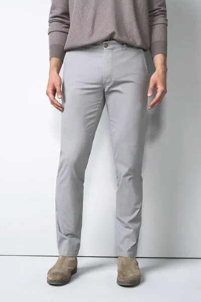 M 5 BY MEYER M 5 BY MEYER Chino mit Stretchbund, Grau (grau), – Produktbild 5 von 8