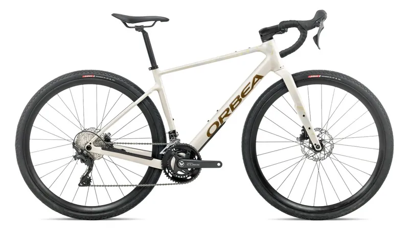 We Cycle Orbea Terra H40 Gravel Fahrrad ivory white/metallic olive green 2027 XXL (192-207 cm) | Gravelbikes – Produktbild 1 von 1