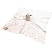 Pat und Patty Pat und Patty Personalisertes Schmusetuch/ Schnuffeltuch , Greifling "Schaf" ,Farbe : weiss 100 % Baumwolle-kbA – Produktbild 1 von 1