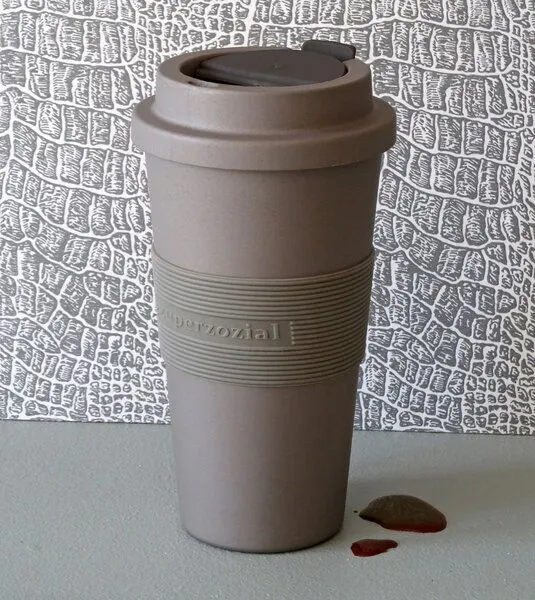 Zuperzozial Zuperzozial Coffee to-go Becher, Mokka, – Produktbild 2 von 2