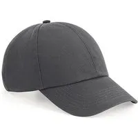 Beechfield Beechfield Organic Cap mit Metallverschluss aus Bio - Baumwolle, Graphite grey, – Produktbild 1 von 1
