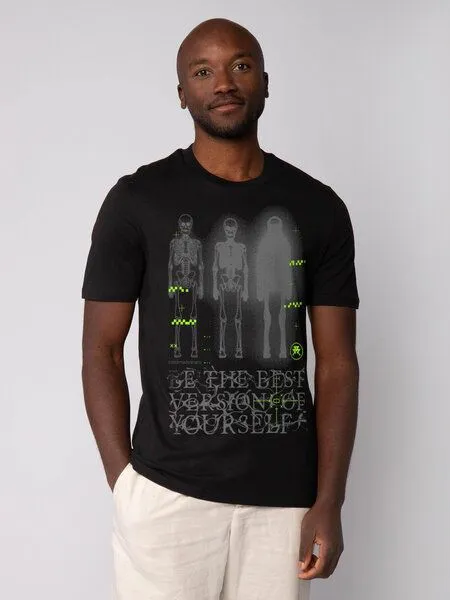 watapparel watapparel T-Shirt Unisex Be the best, Black, – Produktbild 1 von 3