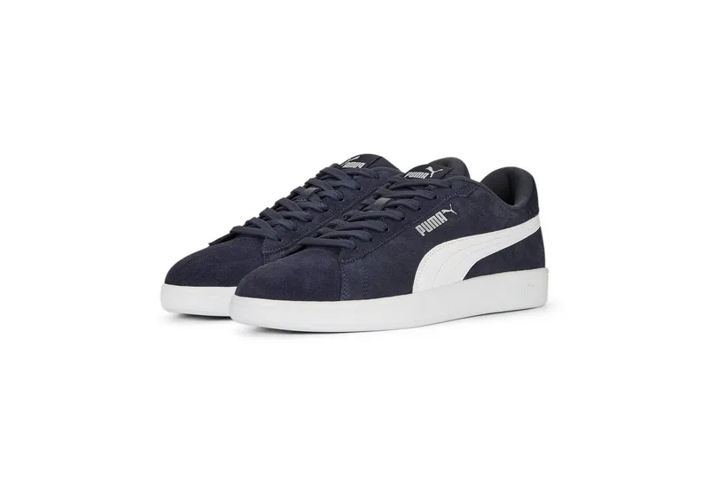 Puma Puma SMASH 3.0 Sneaker klassische Tennissport-Silhouette, gepufferter Schuhkragen, Blau, – Produktbild 1 von 5
