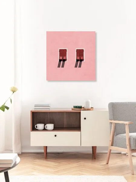 Photocircle Photocircle Poster / Leinwandbild - Twins – Produktbild 2 von 4