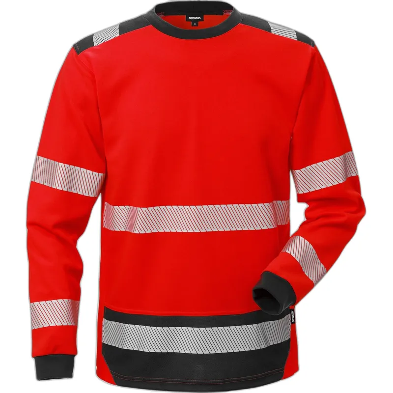Fristads Langarmshirt Fristads Classe 3 7724 THV, Rouge, – Produktbild 2 von 2