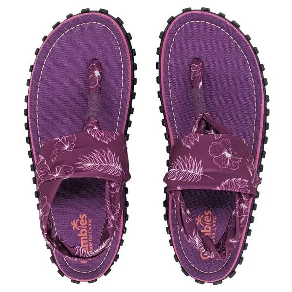 Gumbies Gumbies Slingbacks - Nachhaltige Zehensandalen, Lila, – Produktbild 1 von 4