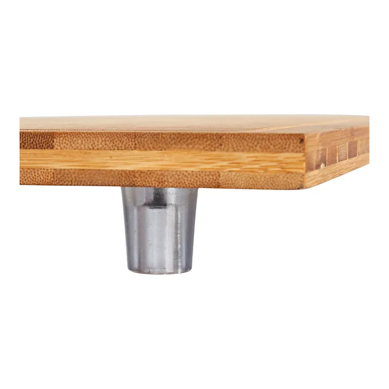 genialo genialo Bambus-Abdeckplatten & Schneidebretter-Set, 3-teilig, Natur, – Produktbild 4 von 4