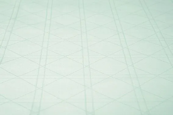 Kayori Kayori Shizu Baumwolle-Satin, Grün, – Produktbild 2 von 2