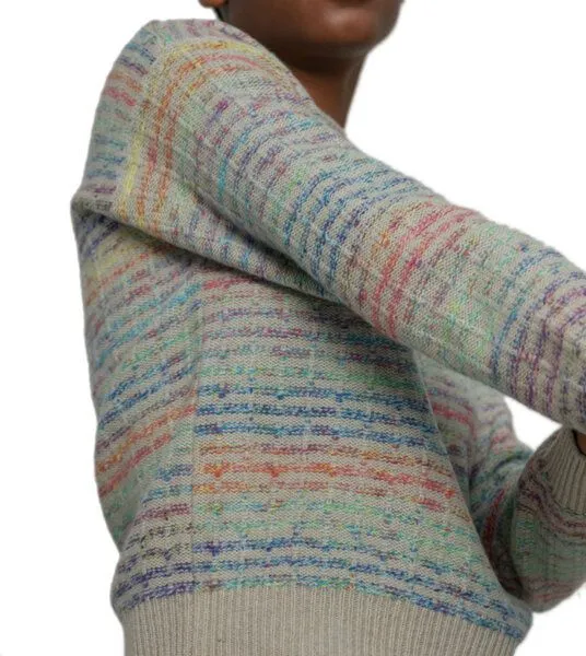 Rifò - Circular Fashion Made in Italy Rifò - Circular Fashion Made in Italy Pullover Morgana aus recycelter Wolle, Beige-bunt, – Produktbild 2 von 2