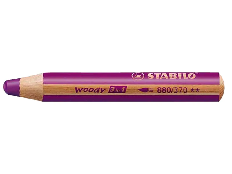 Stabilo STABILO Multitalent-Stift 'woody' lila – Produktbild 1 von 1